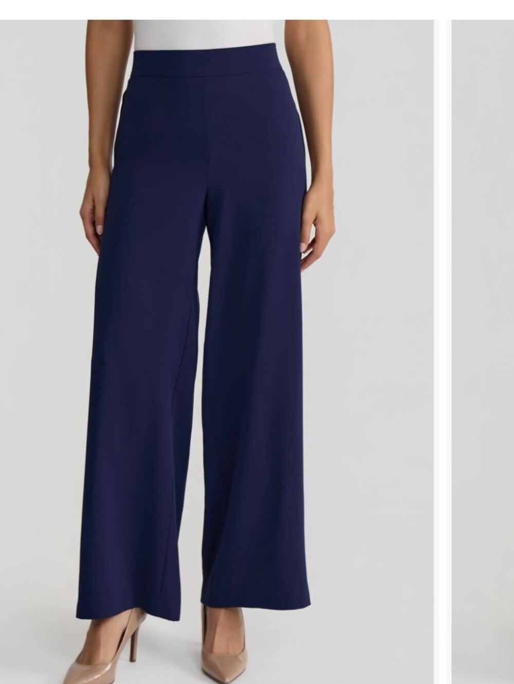 Kasper Brown Wide Leg Trouser